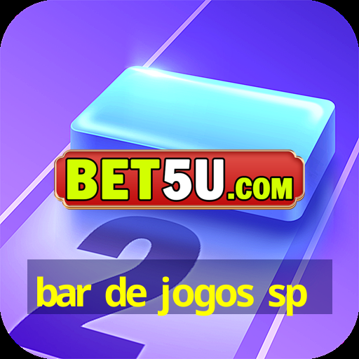 bar de jogos sp